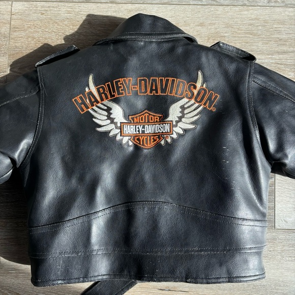 Harley Davidson toddler biker jacket - Picture 3 of 7
